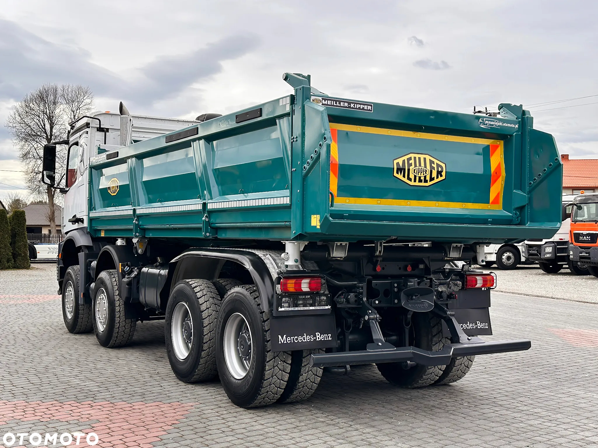 Mercedes-Benz AROCS 3245 8x4 WYWROTKA MEILLER BORDMATIC / ZACZEP DO PRZYCZEPY - 5