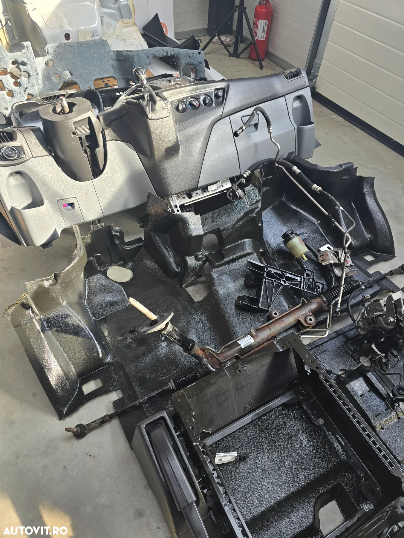 Kit schimbare volan de pe partea stanga pentru Ford Transit Custom 2,2 motorizare / fara AC Euro 5 2011-2015 an fabricatie - 11