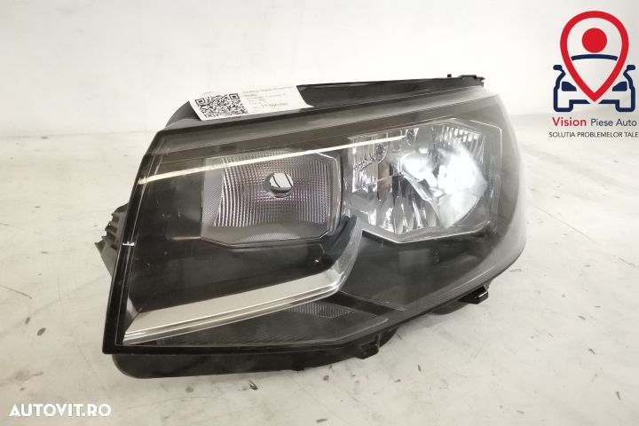 Far Stanga Original Halogen Fara Prinderi	 Volkswagen VW  Transporter - 2
