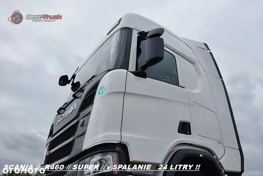 Scania 460R / SUPER /  LED LAMPY / KLIMA POSTOJOWA  /  RAMA STANDARD - 16