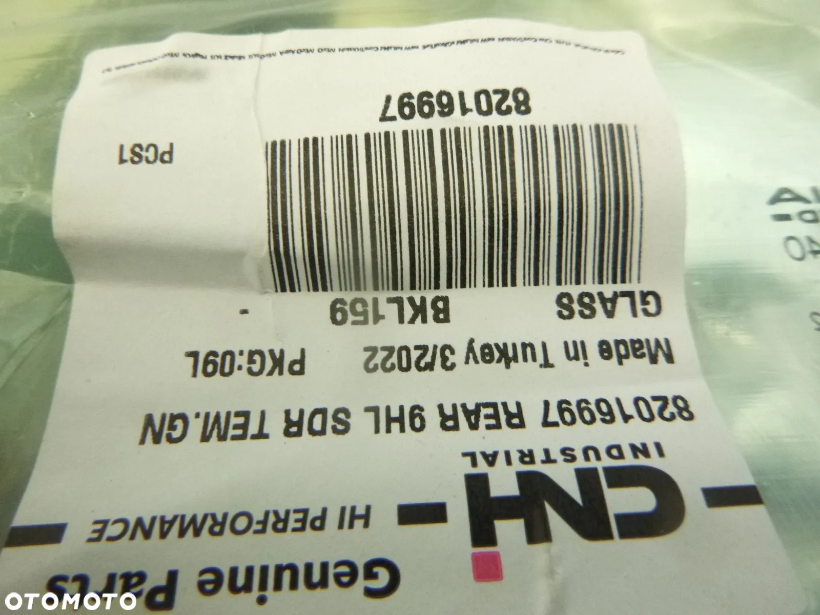 Szyba tylna kabiny New Holland TM TL Case JXU - 2