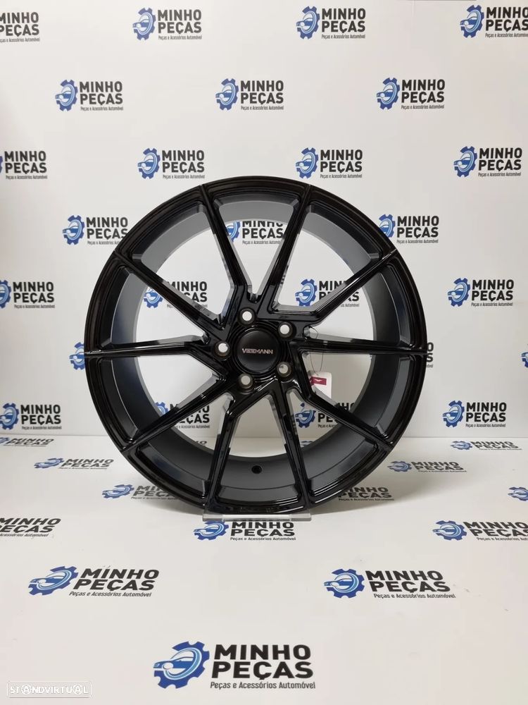 Jantes Veemann (V-FS52) em 19 (5x112) Preto Brilho - 8