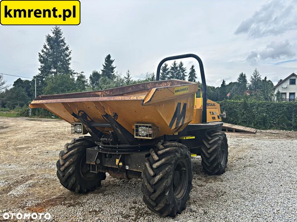Mecalac TA6S WOZIDŁO 2019R | Wacker Neuson DV60, DW60, Thwaites 6 Tonne, MACH 2060, JCB 6T-1, 6T-2, Ausa D601 AHG, D600 APG, Hydrema 912, Terex TA6, TA6S, Benford PT6000, SXR6000, Bergmann C805S, 2060 R Plus, Volvo A25 - 12
