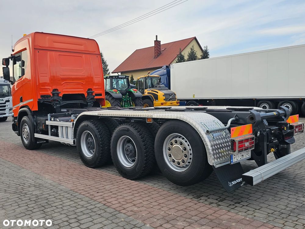 Scania R500 XT 8X4 RAMA DO ZABUDOWY OŚ PODN.I SKRĘTNA! - 11