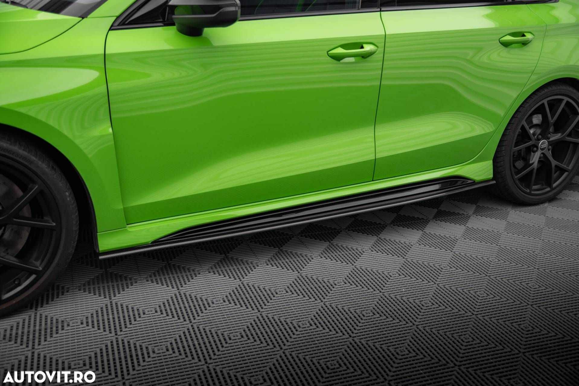 Pachet Exterior Prelungiri compatibil cu Audi RS3 8Y Sedan Maxton Design Carbon - 6