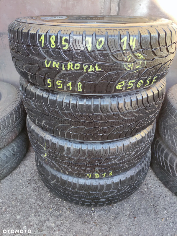 185/70R14 88T Opony Całoroczne Wielosezonowe Uniroyal Allseasonexpert 2  5,5mm Legnica ALU-RAD 185/70