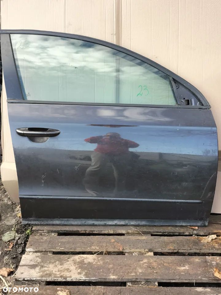 VW PASSAT B6 DRZWI PRAWE PRZEDNIE PRZÓD KOMPLETNE - 2