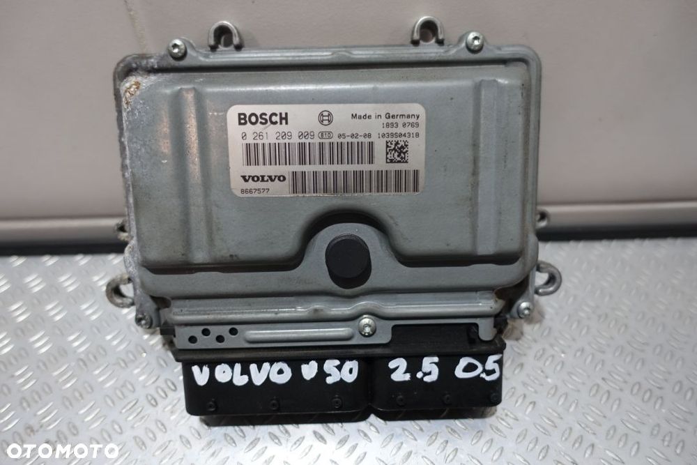 Komputer sterownik Volvo V50 S40 2.5T  0261209009 - 1