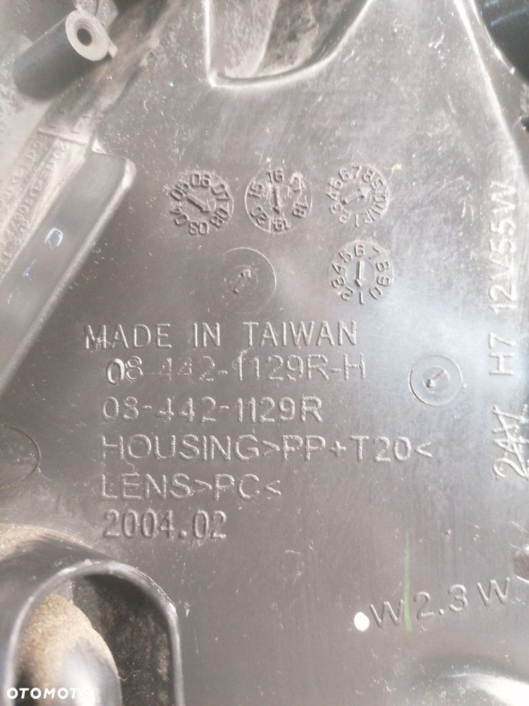 LAMPA PRAWA PRZEDNIA PRZÓD OPEL VECTRA C 08-442-1129R - 3