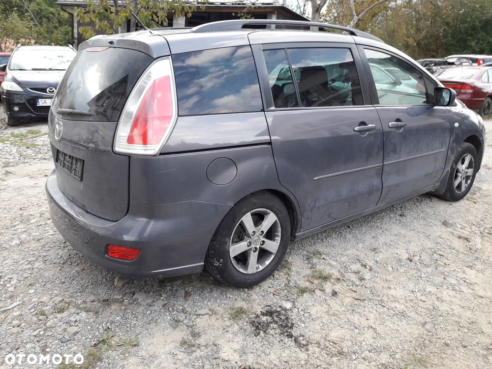 Mazda 5 05-10   Drzwi tylne prawe tył LEWY  W KOLOR 32S SZYBA BOCZNA oczna - 4