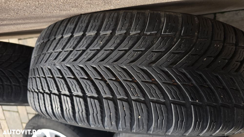 Jante Audi originale cu cauciucuri iarna 205 55 R16 - 5