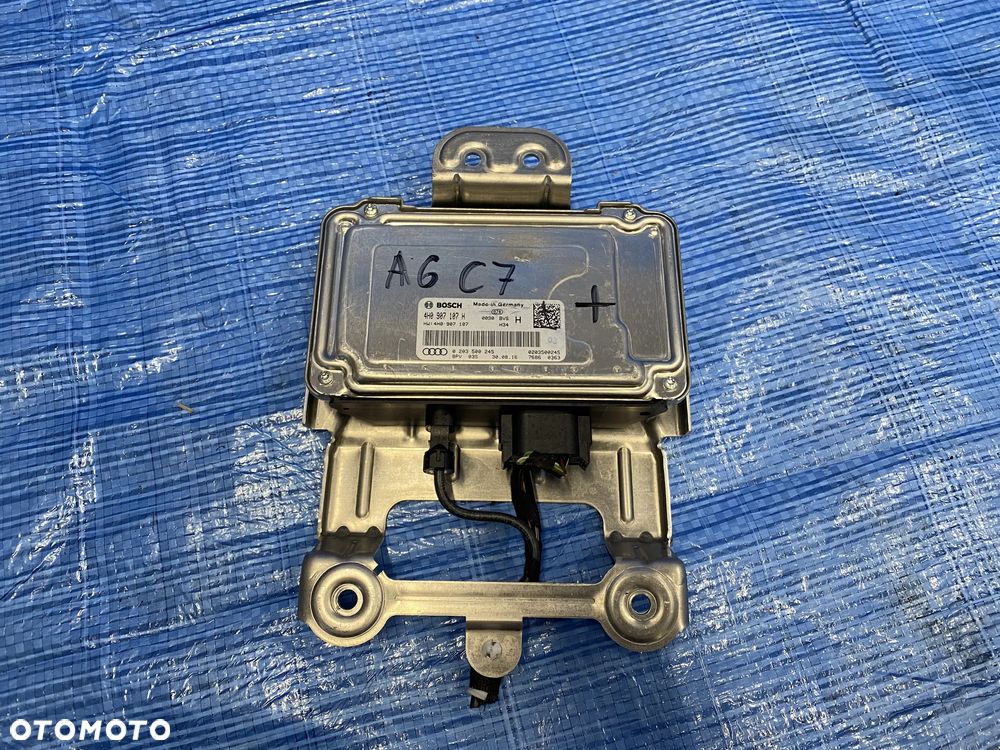 AUDI A6 C7 A7 LIFT MODUŁ STEROWNIK OBRAZU KAMER STEROWANIA KAMERĄ 4H0907107H ORYGINAŁ + - 1