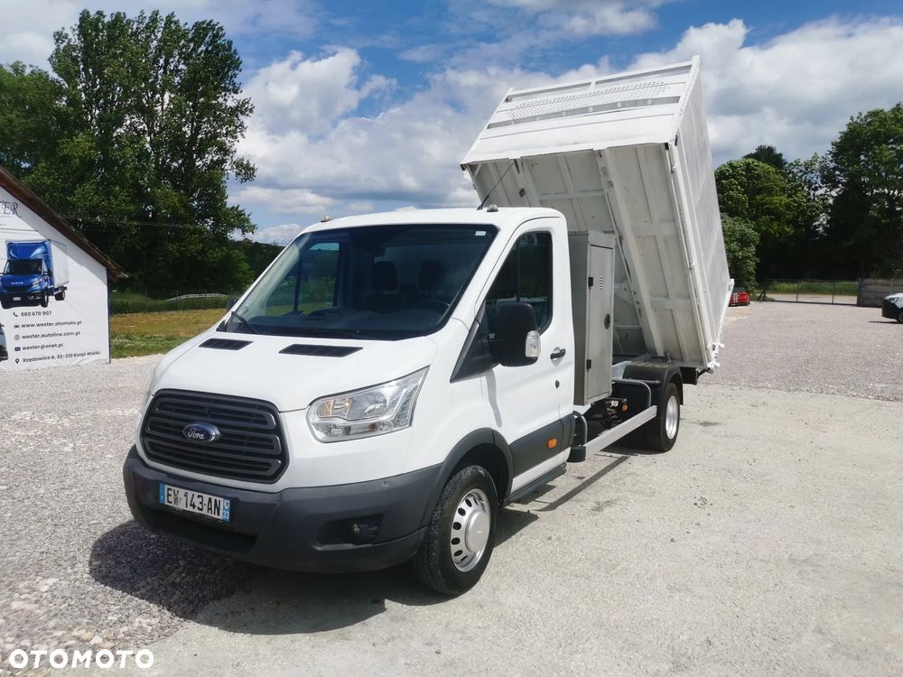 Ford Transit 2.0-170KM Wywrotka blizniak Klima Niski przebieg kiper do 3,5t tranzit - 2