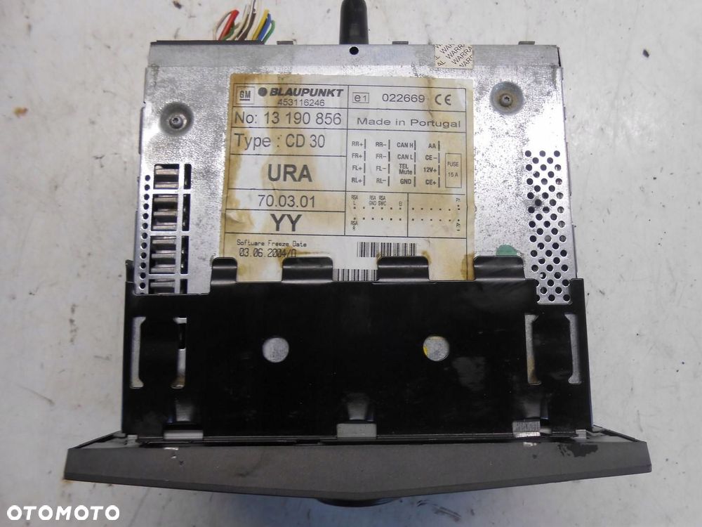 radio cd opel astra iii h 13190856 7644221310 # - 2