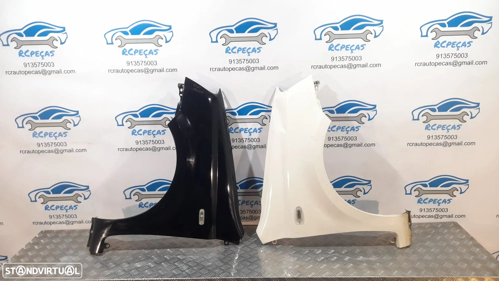 GUARDA-LAMAS DIREITO ESQUERDO FIAT PANDA 2 II MK2 169 46827087 109094411 FT1223013 46827088 FT1223014 GUARDA LAMAS GUARDALAMAS - 1