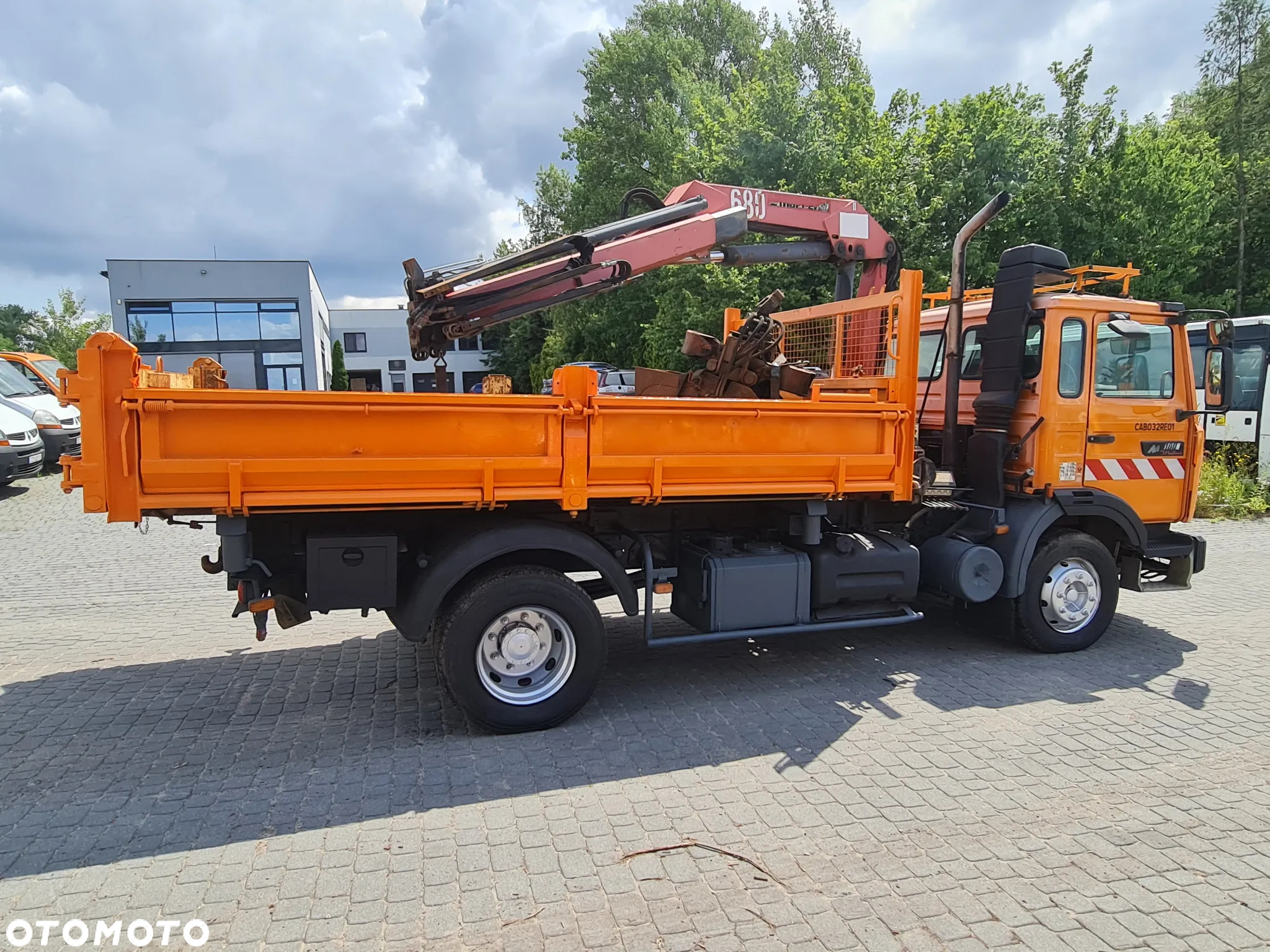 Renault Midliner Wywrotka 3 str HDS Czerpak Specjalny Czołownica - 9