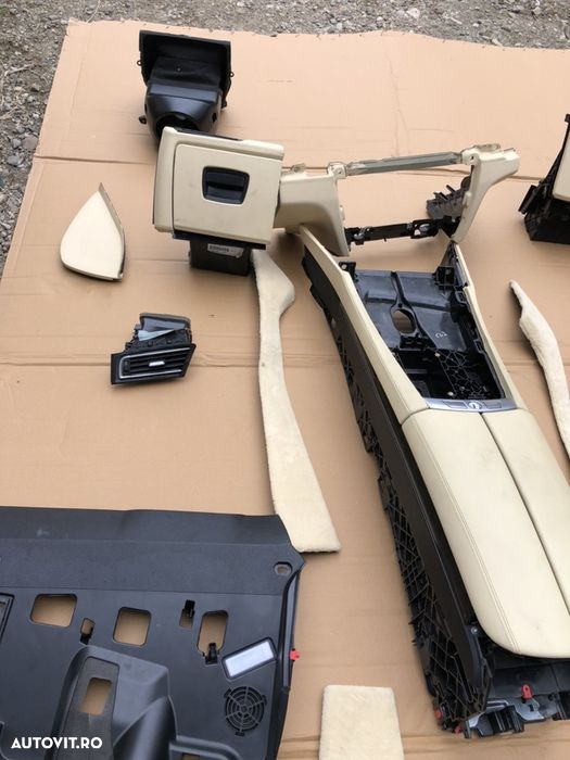 Elemente bord volan pe stanga model individual bmw f01 F02 torpedou - 5