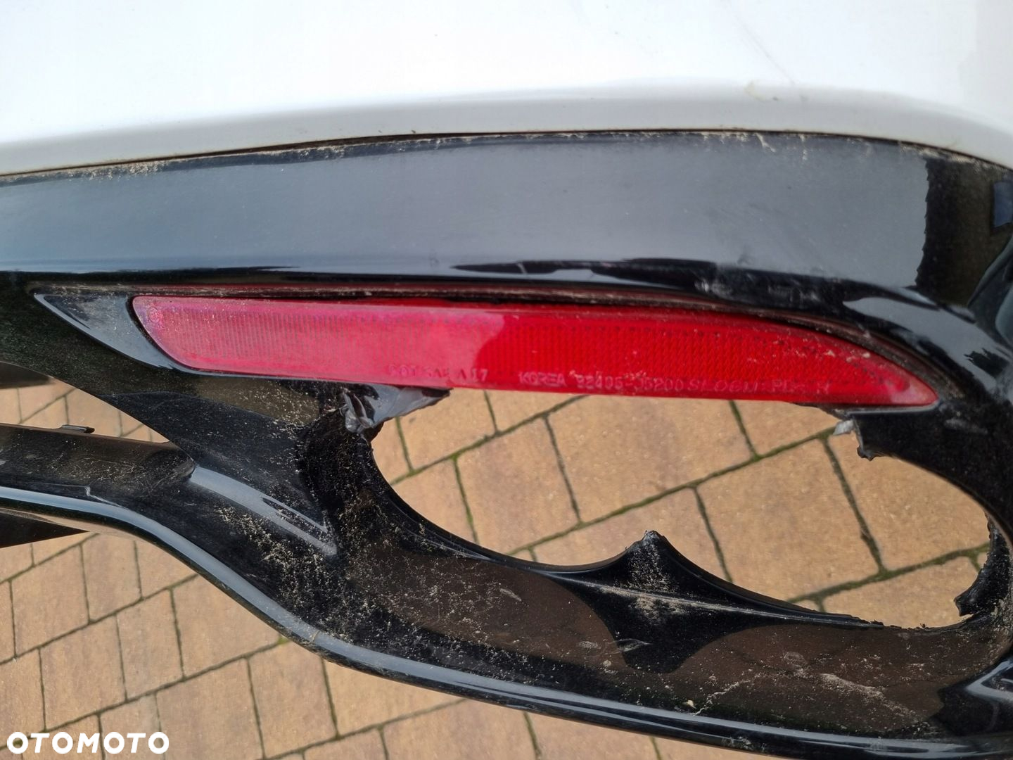 kia stinger Gt zderzak tył ORYGINAŁ - 7