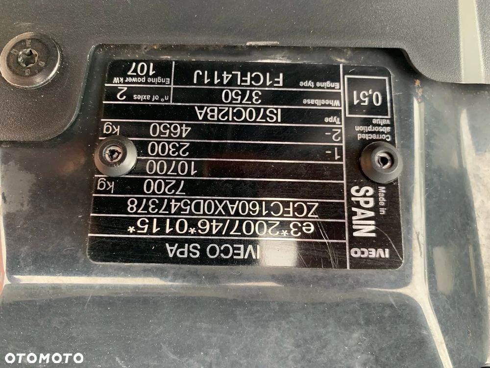 Iveco 72-150 Mroźnia-chłodnia 8 palet 2015r. - 2