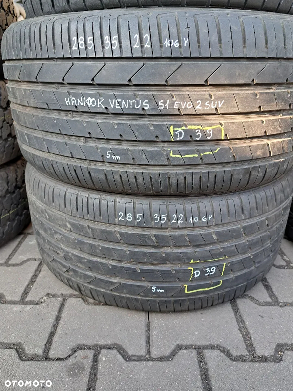 Opony 285 35 22 106Y Hankook Ventus S1 EVO 2 SUV Nr D39