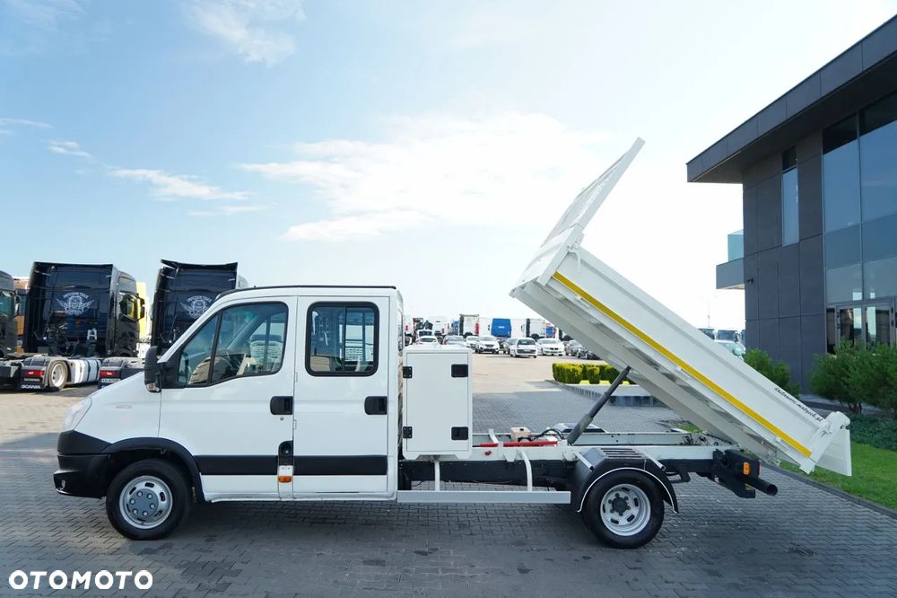 Iveco DAILY 35-130 / WYWROTKA TYLNOZSYPOWA STALOWA / BRYGADÓWKA - 7 OSÓB / BLIŹNIAK / MANUAL / SPROWADZONY / - 4
