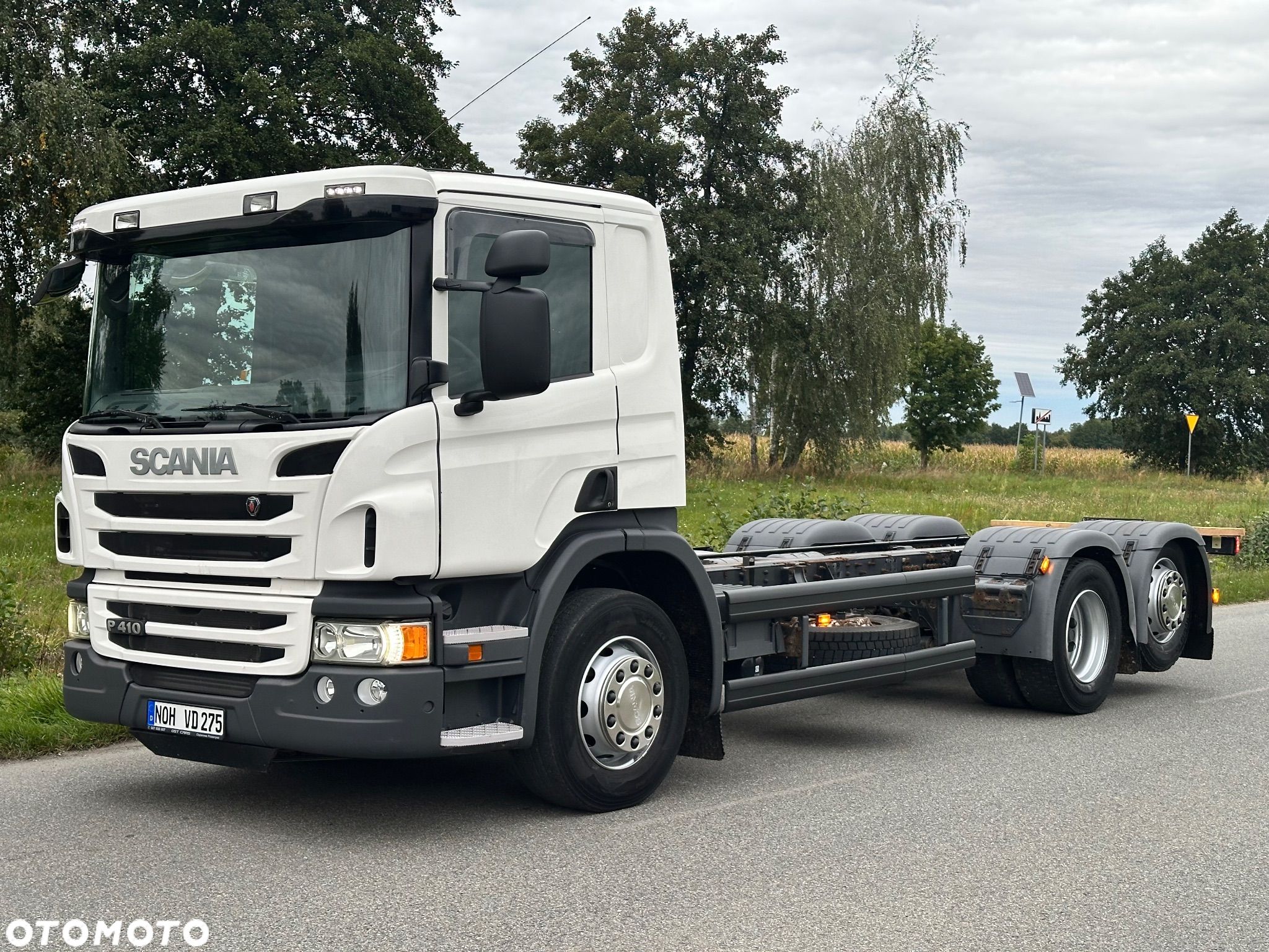 Scania P410 bez EGR 6x2 Rama Laweta Beczka Łóżko - 1