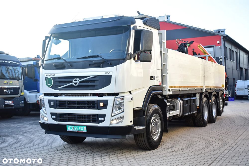 Volvo FM 420 EEV 8x4 Tridem/ Skrzynia 7.30m. + Palfinger PK 27001 EH / Pilot/ 22 m. / 5 i 6 Funkcja/ Rotator / Sprowadzony z Austrii ! - 2