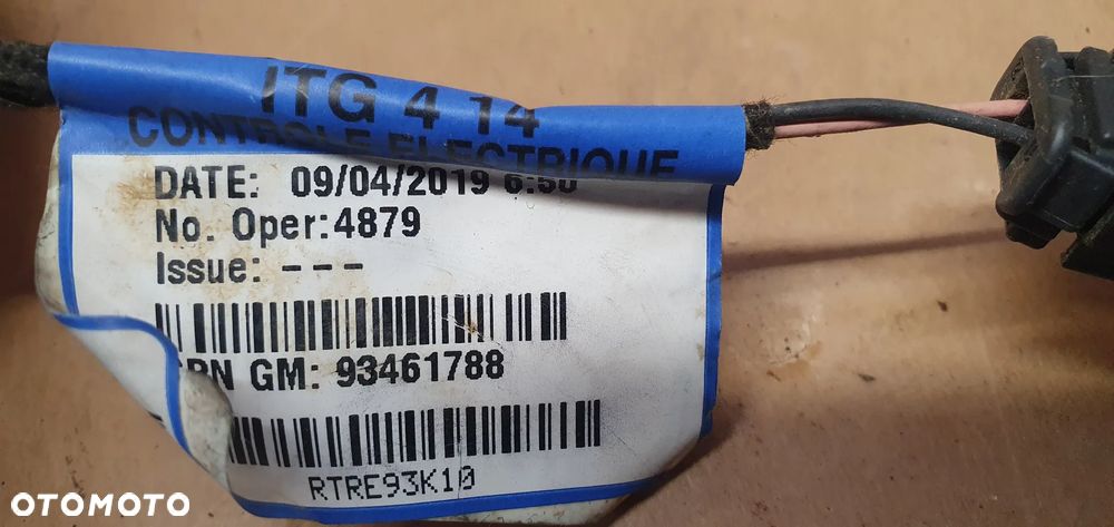 Wiązka instalacja paki świateł tył tylna Renault Trafic III Vivaro B 241635789R 93461788 - 11
