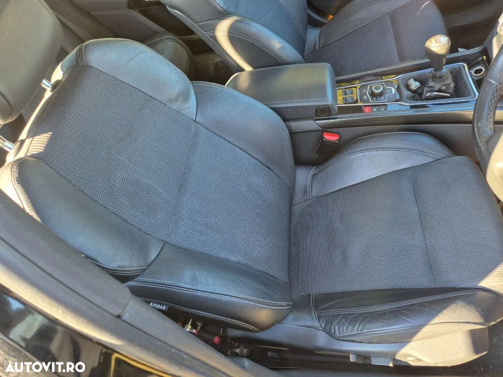 INTERIOR SEMIPIELE: SCAUNE FATA + BANCHETA SPATE PEUGEOT 508 I SEDAN fabr. 2010 - 2018 - 2