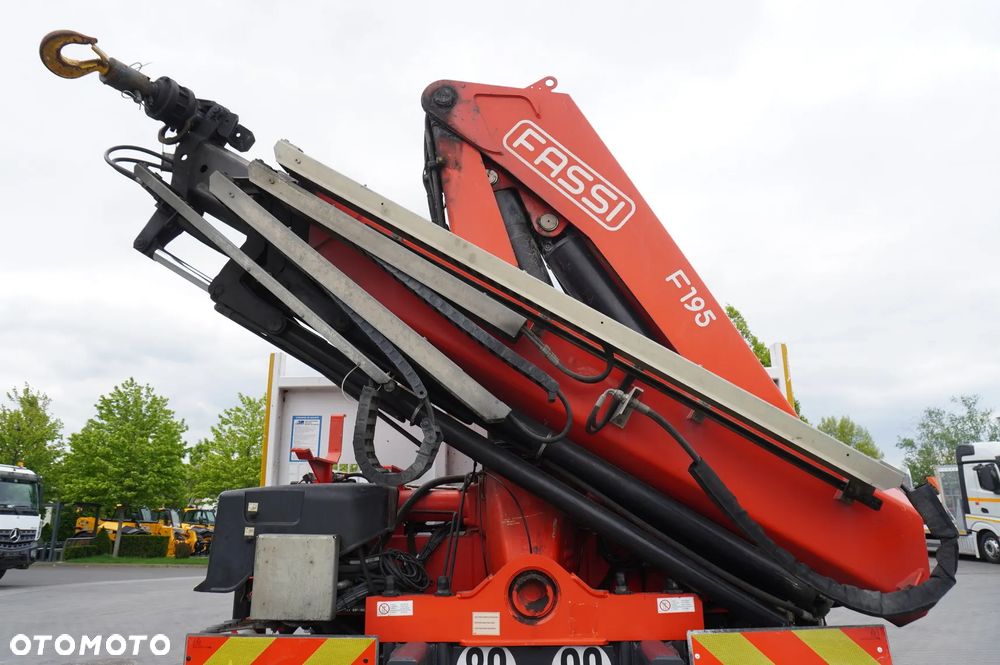 Mercedes-Benz Arocs 2536 6x2 / 200 tys. km / HDS Fassi F195 / Rotator / Pilot / Platforma 17 EPAL - 11