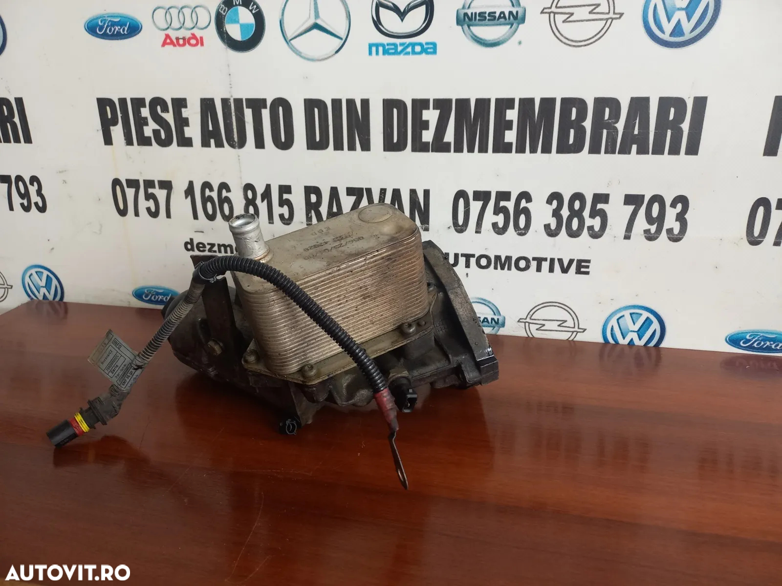 Carcasa Suport Filtru Ulei Termoflot  Bmw E60 E61 E70 E71 E90 E91 X5 X6 3.0 Diesel Cod - Dezmembrar - 5