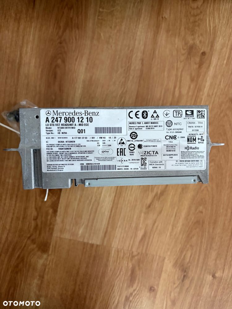 Radio Nawigacja MBUX Mercedes Sprinter 907 910 - 4