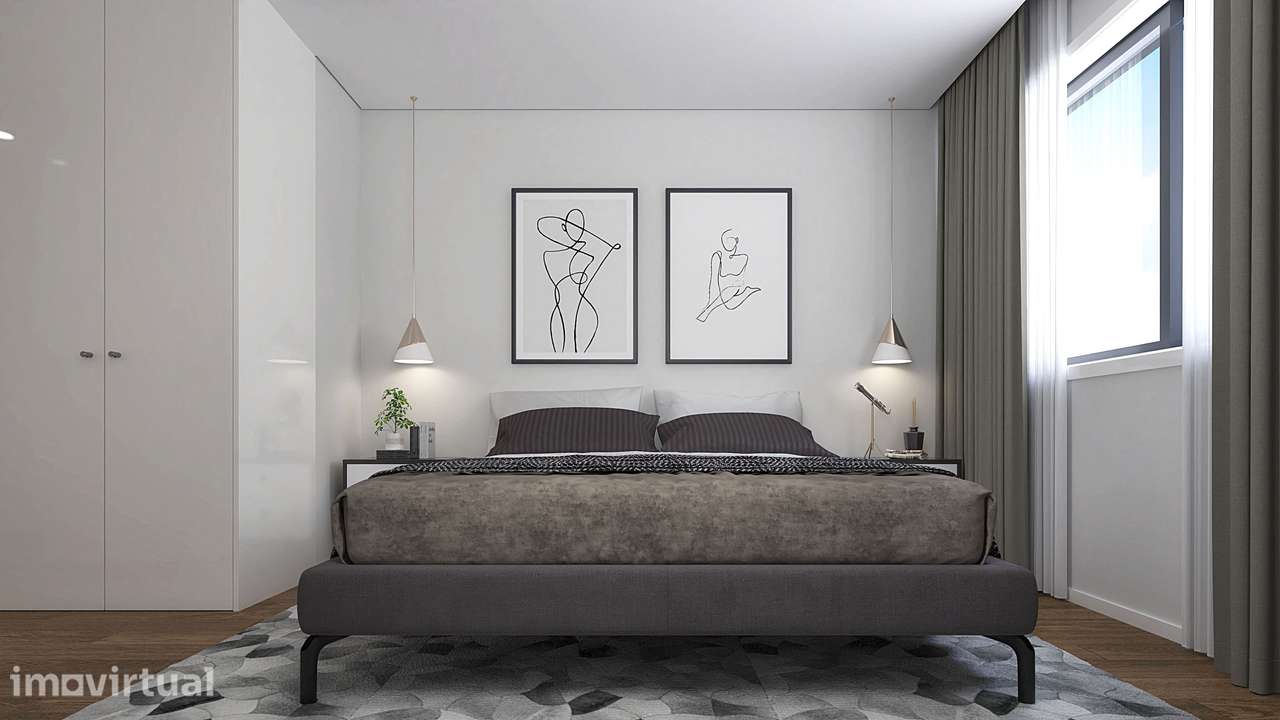 Edifício Santiago: apartamentos T0 a T3 à venda em Leça da Palmeira - Grande imagem: 5/10