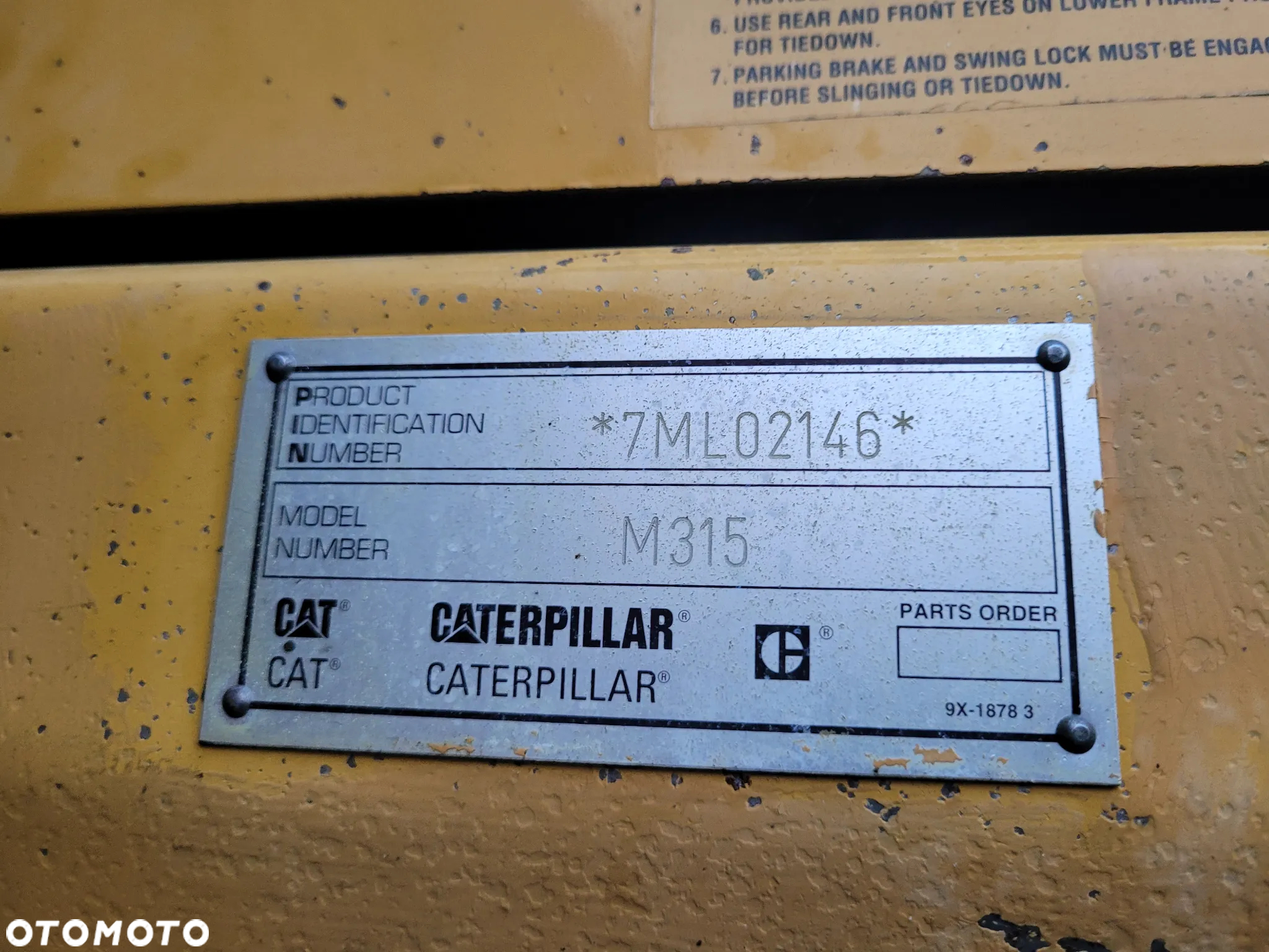 Caterpillar M 315 - 33
