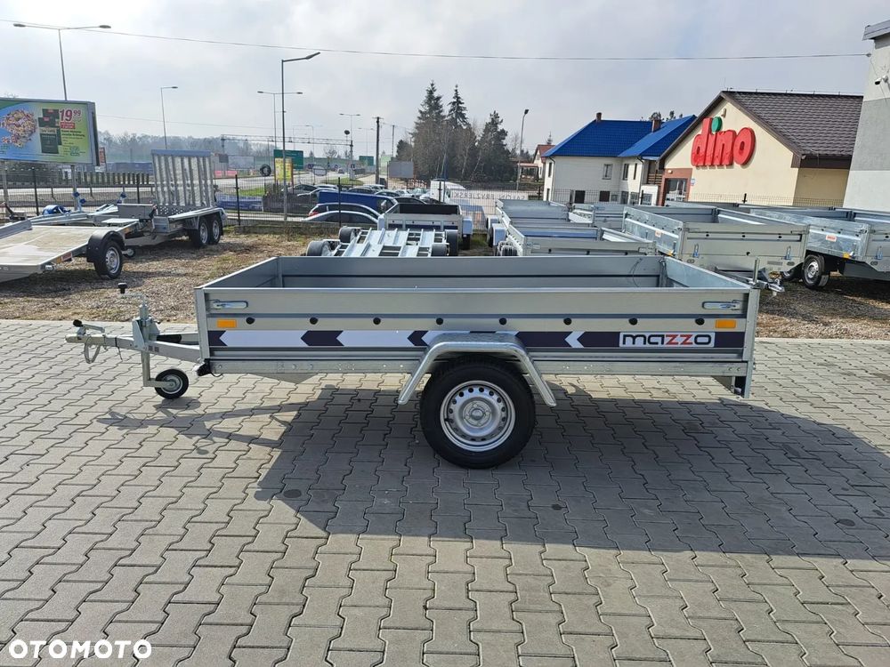 Niewiadów DOSTAWA! Przyczepka lekka wym. 263x132x35, BEG7527U, UCHYLNA jednoosiowa! Burty przód/tył uchylne i demontowalne, kat. B - 9