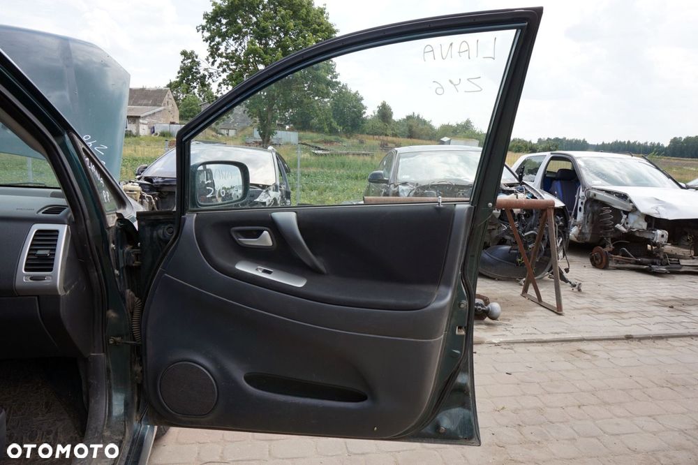 DRZWI PRZEDNIE PRAWE LIANA  HB ZY6  ZIELONY SUZUKI 2001-2010 - 6