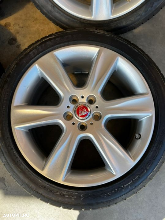vand jante originale Jaguar pe 18” echipate cu anvelope noi - 4
