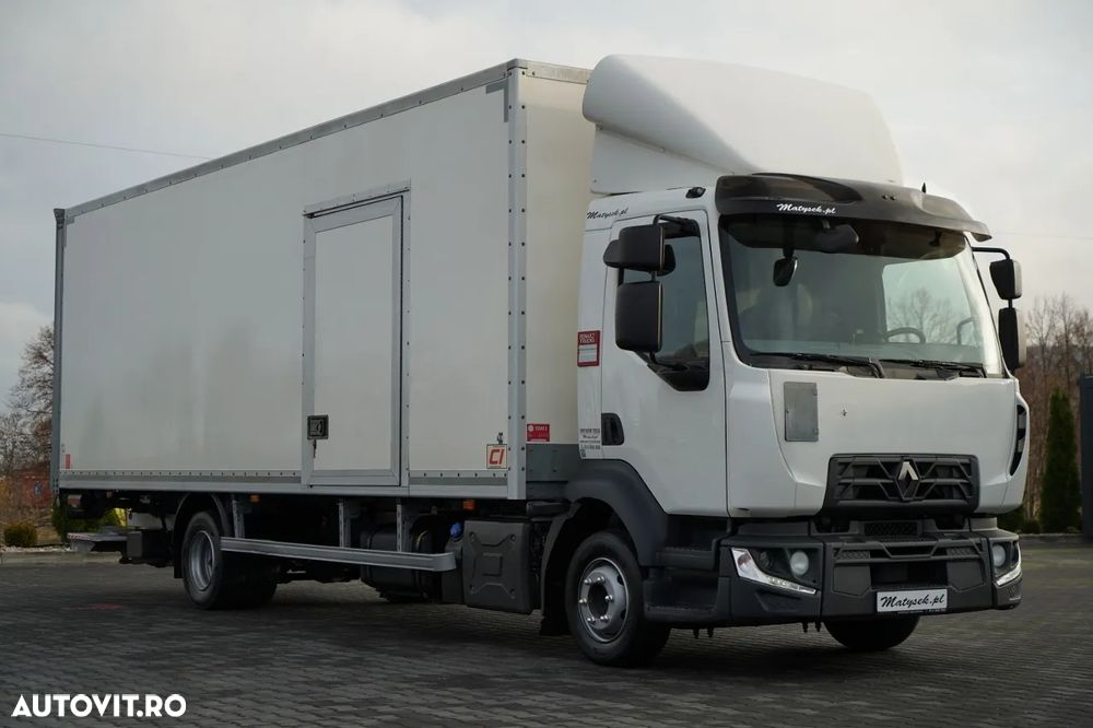 Renault D 240 / 4x2 / CONTAINER / 7.7 M / DHOLLANDIA LIFT / EURO 6 - 2