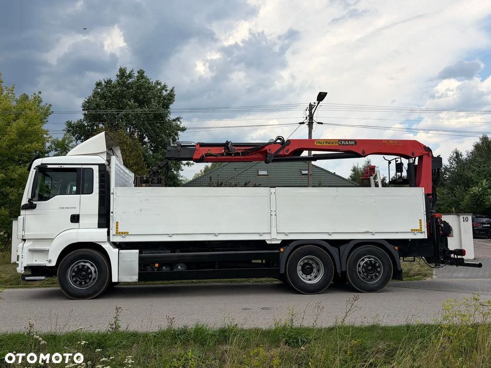MAN TGS 26.440 Euro5 Palfinger PK 18000L Óś Skrętna Podwieszana Stan Idealny - 3