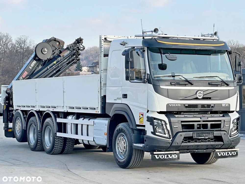 Volvo FMX 460 Skrzynia 6,60 m * HIAB X - HIPRO 302 EP - 5 + PILOT / 8x4 - 4