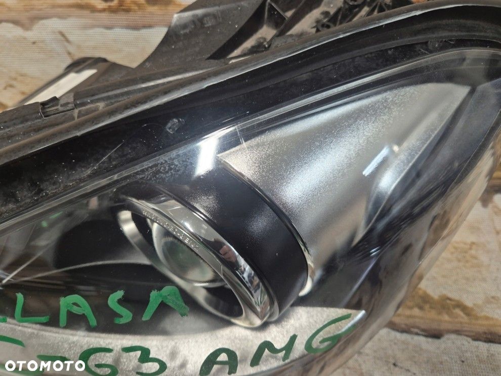 mercedes C KLASA C63 AMG w204 lift xenon skrętny ils europa CZARNY ŚRODEK - 4