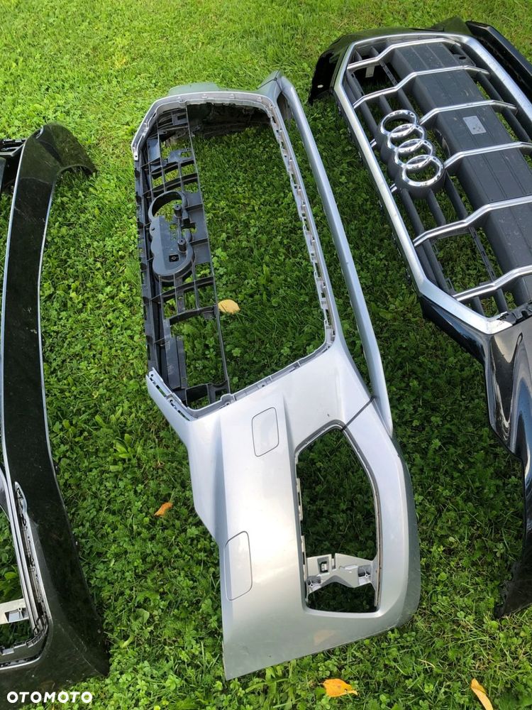AUDI A6 C8 4K0 S LINE ZDERZAK PRZÓD PRZEDNI GRILL - 6