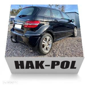 POLSKI HAK HOLOWNICZY + MODUŁ + WIĄZKA + GNIAZDO 13PIN/7P MERCEDES B-KLASA W245 A-KLASA W169 - 11