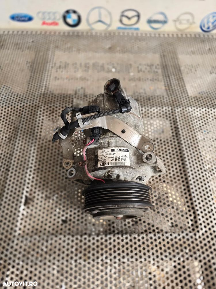 Compresor Clima AC Opel Astra K Meriva C Zafira C Mokka 1.6 Cdti 2015-2020 Cod 39034464 - 2