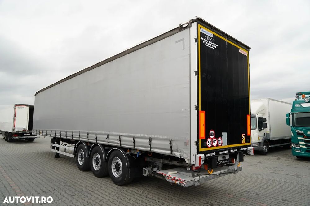 Fruehauf / CORTINĂ / STANDARD / ELEVATOR DHOLLANDIA 2.000 kg / PODEA PUTERNICĂ - 2