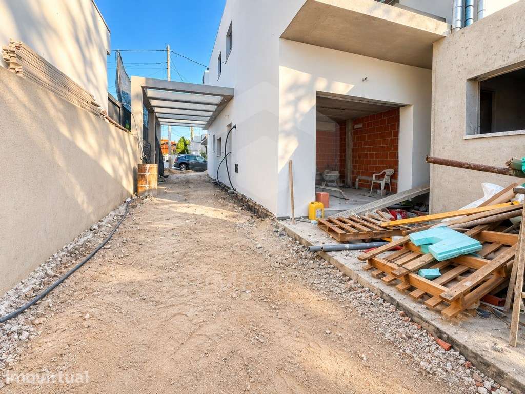 Moradia Geminada T3 | 2 Suites Cozinha Equipada A C Espaço Exterior - Grande imagem: 4/20