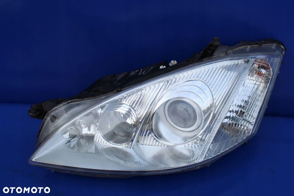 Reflektor lewy bi-xenon skrętny lampa lewa OE Mercedes W221 Europa - 4