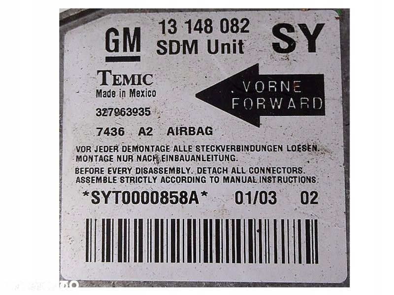 OPEL MERIVA A KONSOLA KOKPIT AIRBAG NAPINACZE FOTO - 4