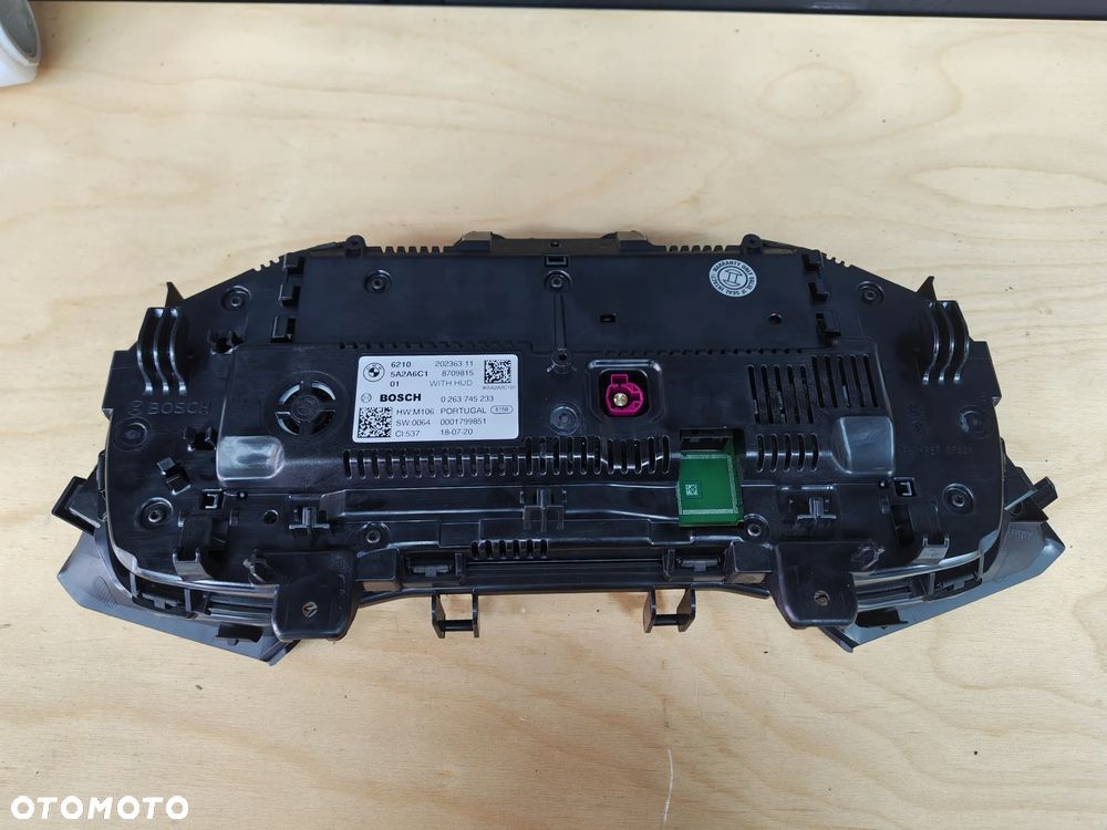 BMW X5 G05 3.0 diesel Virtual Cocpit licznik zegar 5A2A6C1 europa - 2