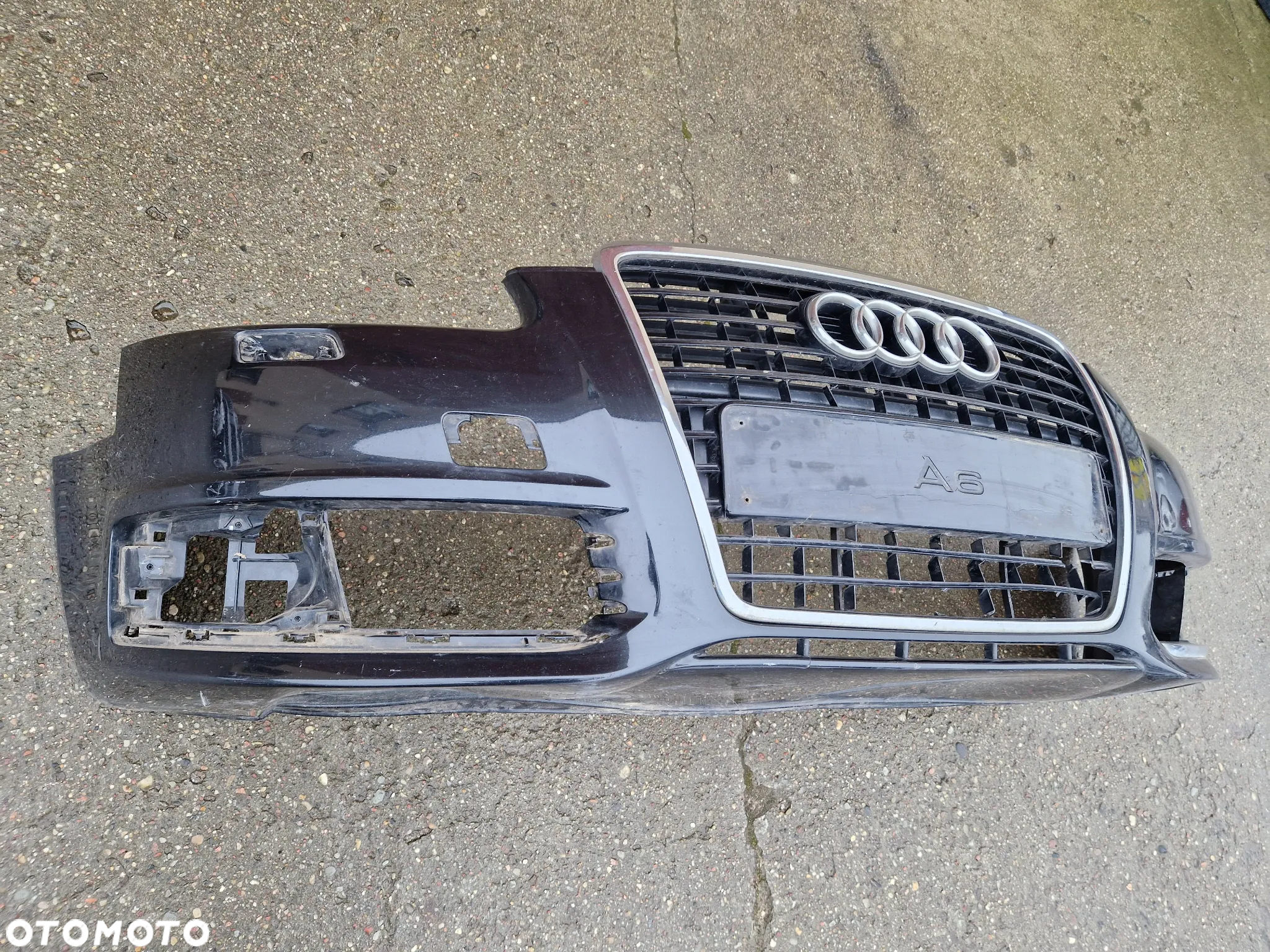 Audi A6 C6 lifting 08- zderzak przedni 4F - 2